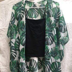 Leaf kimono